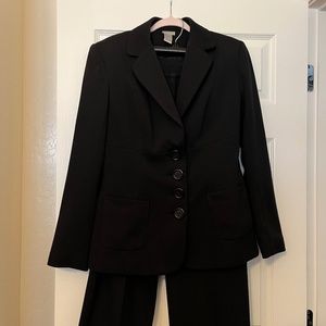 Black Knit Suit